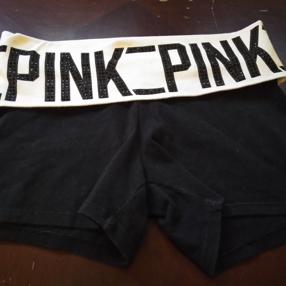 Yoga shorts.
